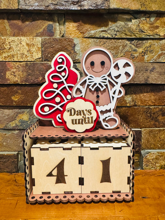 Gingerbread Christmas Countdown