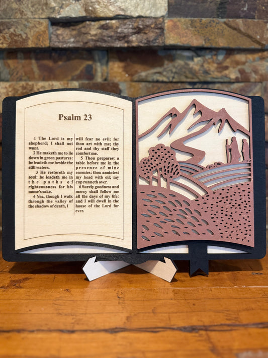 Psalm 23 & Ephesians 6 Bible Book Display