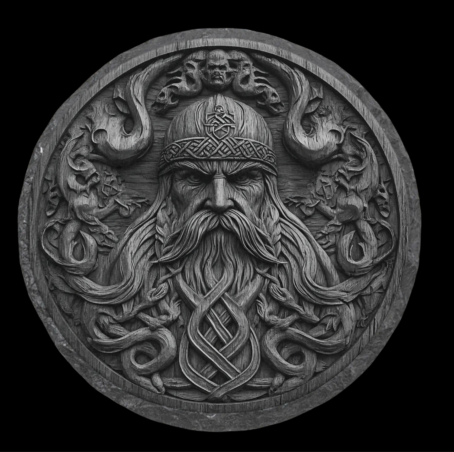 Viking Slate Coaster Set