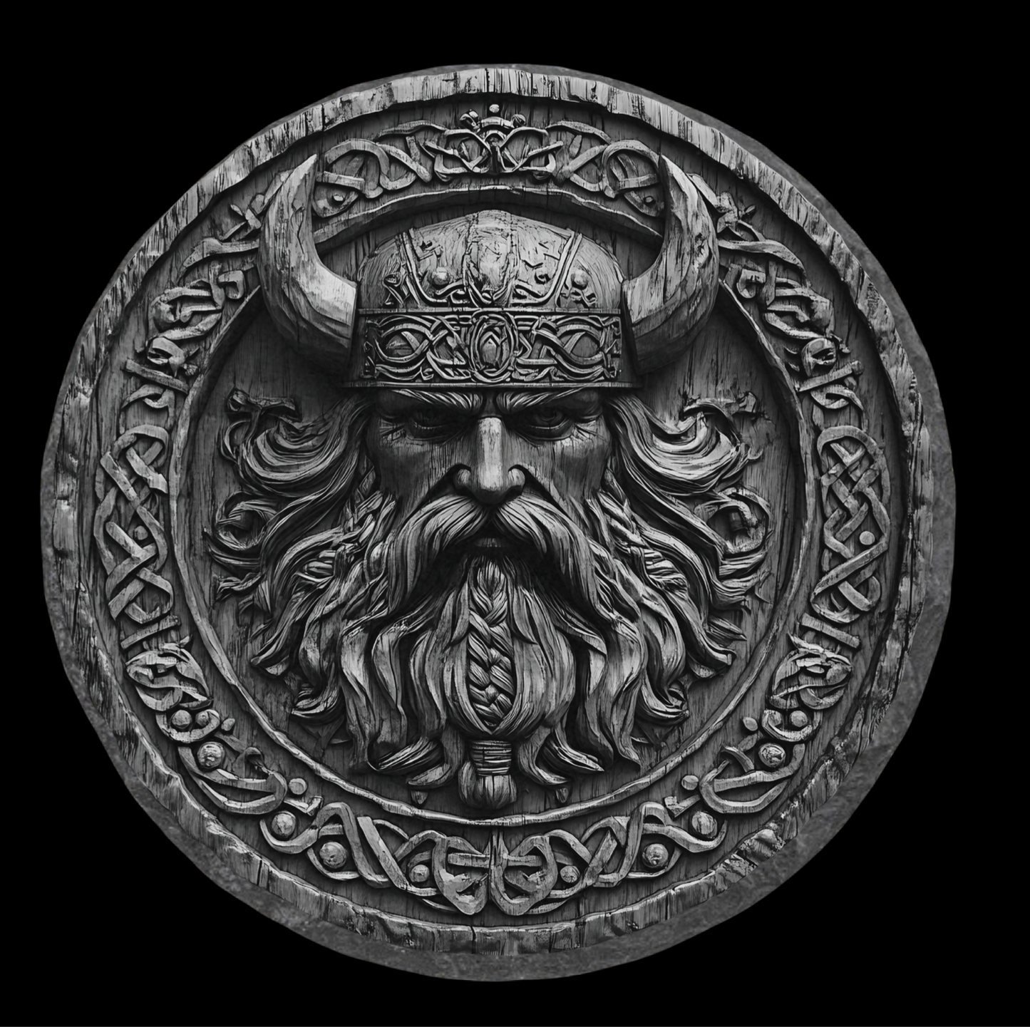 Viking Slate Coaster Set