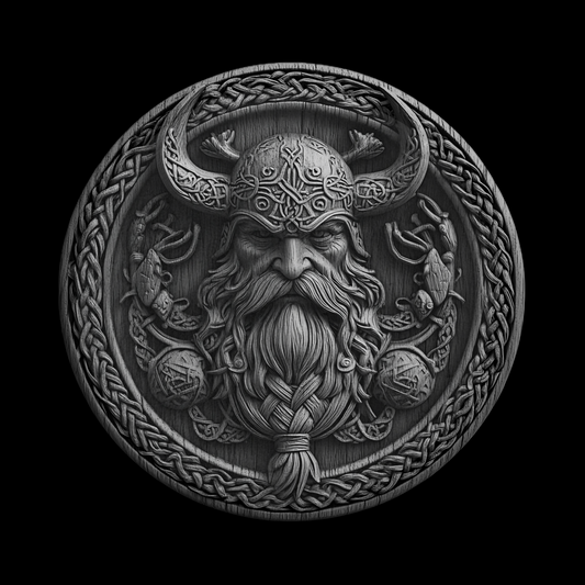 Viking Slate Coaster Set