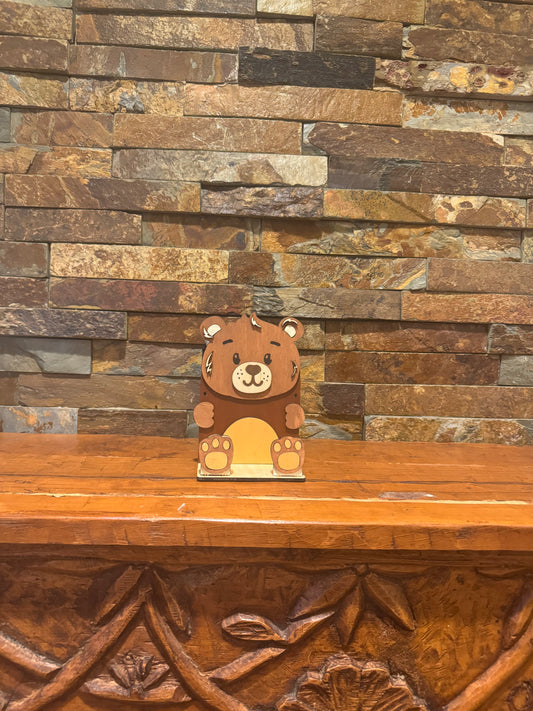 Teddy Glasses/Phone/Stationery Holder