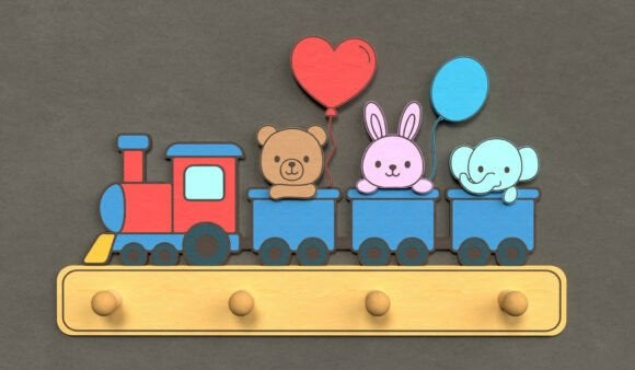 Kids Room Wall Hook